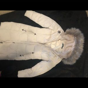 This is a Ralph Lauren down off white. (Very warm)